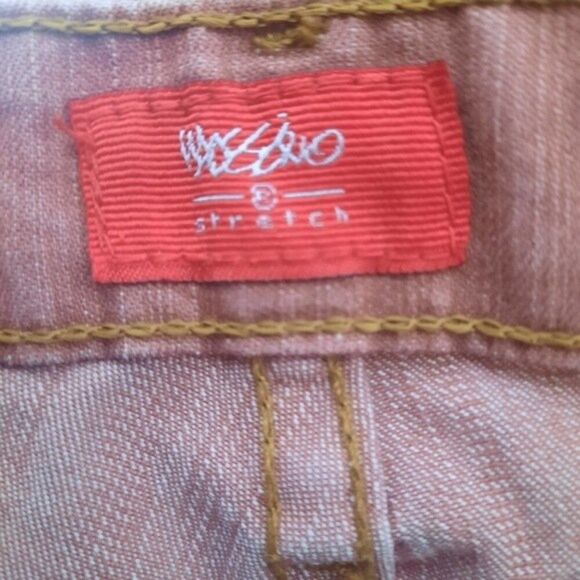 Vintage Mossimo Flared Jeans Rust Size 7 - Picture 3 of 8